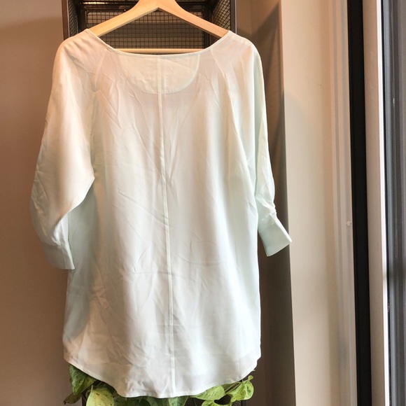 100% Silk Soft Surroundings Tunic Blouse - Picture 6 of 9